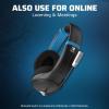 image:imagePDP Gaming AIRLITE Stereo Headset with Mic for Nintendo SwitchLiteOLED  Wired Power Noise Cancelling Microphone Lightweight Soft Comfort On Ear Headphones Moonlight BlackBlueBlack and Blue