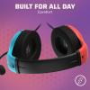 image:imagePDP Gaming AIRLITE Stereo Headset with Mic for Nintendo SwitchLiteOLED  Wired Power Noise Cancelling Microphone Lightweight Soft Comfort On Ear Headphones Moonlight BlackBlueBlue  Red