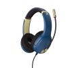 image:imagePDP Gaming AIRLITE Stereo Headset with Mic for Nintendo SwitchLiteOLED  Wired Power Noise Cancelling Microphone Lightweight Soft Comfort On Ear Headphones Moonlight BlackBlueBlue and Gold