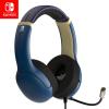 image:imagePDP Gaming AIRLITE Stereo Headset with Mic for Nintendo SwitchLiteOLED  Wired Power Noise Cancelling Microphone Lightweight Soft Comfort On Ear Headphones Moonlight BlackBlueBlue and Gold