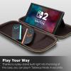 image:imagePowerA Slim Case for Nintendo Switch 2  Dark Heather Grey Officially Licensed Protective Case Holds 10 Game Cards Padded Screen Protector Builtin Play StandMario Kart World