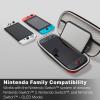 image:imagePowerA Slim Case for Nintendo Switch 2  Dark Heather Grey Officially Licensed Protective Case Holds 10 Game Cards Padded Screen Protector Builtin Play StandMario  Yoshi