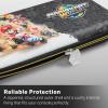 image:imagePowerA Slim Case for Nintendo Switch 2  Dark Heather Grey Officially Licensed Protective Case Holds 10 Game Cards Padded Screen Protector Builtin Play StandMario Kart World