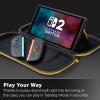image:imagePowerA Slim Case for Nintendo Switch 2  Dark Heather Grey Officially Licensed Protective Case Holds 10 Game Cards Padded Screen Protector Builtin Play StandPikachu Storm