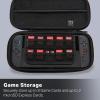 image:imagePowerA Slim Case for Nintendo Switch 2  Dark Heather Grey Officially Licensed Protective Case Holds 10 Game Cards Padded Screen Protector Builtin Play StandBlack