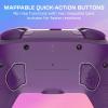 image:imageTurtle Beach Afterglow Wave Wireless RGB Gaming Controller  Officially Licensed for Nintendo Switch 2 Nintendo SwitchSwitch LiteOLED  TMR Thumbsticks Customizable Lighting  BluePurple
