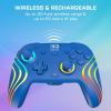image:imageTurtle Beach Afterglow Wave Wireless RGB Gaming Controller  Officially Licensed for Nintendo Switch 2 Nintendo SwitchSwitch LiteOLED  TMR Thumbsticks Customizable Lighting  BlueBlue