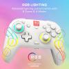 image:imageTurtle Beach Afterglow Wave Wireless RGB Gaming Controller  Officially Licensed for Nintendo Switch 2 Nintendo SwitchSwitch LiteOLED  TMR Thumbsticks Customizable Lighting  BlueWhite