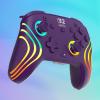 image:imageTurtle Beach Afterglow Wave Wireless RGB Gaming Controller  Officially Licensed for Nintendo Switch 2 Nintendo SwitchSwitch LiteOLED  TMR Thumbsticks Customizable Lighting  BluePurple