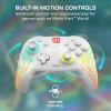 image:imageTurtle Beach Afterglow Wave Wireless RGB Gaming Controller  Officially Licensed for Nintendo Switch 2 Nintendo SwitchSwitch LiteOLED  TMR Thumbsticks Customizable Lighting  BlueWhite