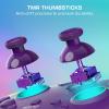 image:imageTurtle Beach Afterglow Wave Wireless RGB Gaming Controller  Officially Licensed for Nintendo Switch 2 Nintendo SwitchSwitch LiteOLED  TMR Thumbsticks Customizable Lighting  BluePurple
