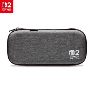image:imagePowerA Slim Case for Nintendo Switch 2  Dark Heather Grey Officially Licensed Protective Case Holds 10 Game Cards Padded Screen Protector Builtin Play StandGray