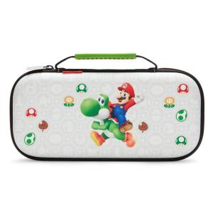 image:imagePowerA Slim Case for Nintendo Switch 2  Dark Heather Grey Officially Licensed Protective Case Holds 10 Game Cards Padded Screen Protector Builtin Play StandMario  Yoshi