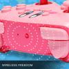 image:imagePowerA Wireless Controller for Nintendo Switch  Kirby Mouthful Switch LiteSwitchOLED Model Nintendo Switch 2 AA Battery Powered Battery Included Bluetooth Motion Controls Officially LicensedKirby