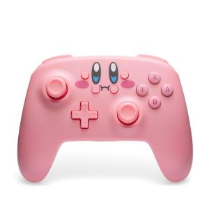 image:imagePowerA Wireless Controller for Nintendo Switch  Kirby Mouthful Switch LiteSwitchOLED Model Nintendo Switch 2 AA Battery Powered Battery Included Bluetooth Motion Controls Officially LicensedKirby