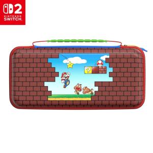image:imageTurtle Beach PlayTrek Travel Case Officially Licensed for Nintendo Switch 2 Nintendo SwitchOLED Hard Shell Carrying Case Game Card Case Cover Storage Protection  Stellar WhiteMario Bricks