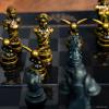 image:imageThe Legend of Zelda Collectors Chess Set Link vs Ganondorf Strategy Game 32 Custom Sculpted Hero amp Villain Pieces Classic Board Game for Zelda Fans Officially Licensed Nintendo Merchandise