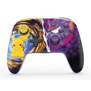 image:imagePowerA Enhanced Wireless Controller  Nintendo SwitchSwitch LiteSwitchOLED Model Nintendo Switch 2 Pikachu Vibrant Gamepad Bluetooth Advanced Gaming Buttons officially licensedPikachu vs Gengar
