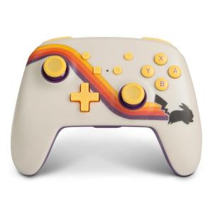 image:imagePowerA Enhanced Wireless Controller  Nintendo SwitchSwitch LiteSwitchOLED Model Nintendo Switch 2 Pikachu Vibrant Gamepad Bluetooth Advanced Gaming Buttons officially licensedPikachu Retro