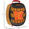 image:imageBioworld Nintendo Donkey Kong DK Barrel Shaped Insulated Lunch Bag Tote For Hot And Cold Food Drinks And Snacks 10