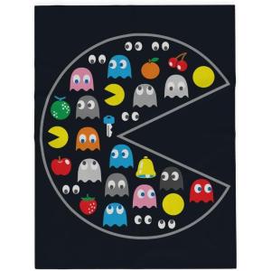 image:imageFranco Collectibles Nintendo Donkey Kong Gaming Bedding Super Soft Micro Raschel Throw 46 in x 60 in Officially Licensed ProductPacman