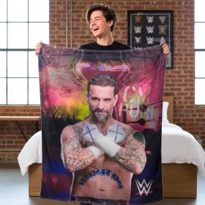 image:imageFranco Collectibles Nintendo Donkey Kong Gaming Bedding Super Soft Micro Raschel Throw 46 in x 60 in Officially Licensed ProductWwe  CM Punk