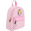 image:imageBioworld Super Mario Bros Princess Peach 106 Pink amp White Checkered Mini Backpack