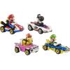 image:imageHot Wheels Mario Kart Set of 4 DieCast Toy Cars with Attached Character Drivers Includes Black Yoshi Amazon Exclusive