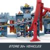 image:imageHot Wheels Toy Car Track Set Mario Kart Bowsers Castle Playset amp 164 Scale DieCast Kamek Interactive Play with Storage for 30 VehiclesBowser Track Set