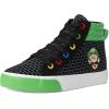 image:imageNintendo Boys Mario and Luigi High Top Sneaker redGreen and BlackBlack