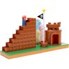 image:imageSuper Mario Nintendo 25 Action Figures Course Complete Playset with Mario Figure Interactive Stairs Flagpole Castle and Base Platform