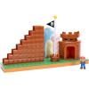 image:imageSuper Mario Nintendo 25 Action Figures Course Complete Playset with Mario Figure Interactive Stairs Flagpole Castle and Base Platform