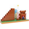 image:imageSuper Mario Nintendo 25 Action Figures Course Complete Playset with Mario Figure Interactive Stairs Flagpole Castle and Base Platform