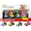image:imageHot Wheels Mario Kart Vehicle 4Pack Set of 4 FanFavorite Characters Includes 1 Exclusive Model Collectible Gift for Kids amp Fans Ages 3 Years Old amp Up4Pk 1 Mario
