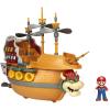 image:imageSuper Mario Deluxe Bowsers Air Ship Playset with Mario Action Figure  Authentic inGame Sounds amp Spinning Propellers