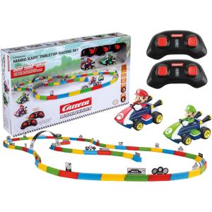 image:imageCarrera RC Mario Kart Tabletop Toy Racing Set Featuring Mario Luigi and 2 Radio Controls