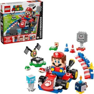 image:imageLEGO Super Mario Mario Kart  Interactive Mario amp Standard Kart Building Toy  Pretend Play Racing Playset for Boys amp Girls Ages 7  Kids Birthday Gift Idea  72043