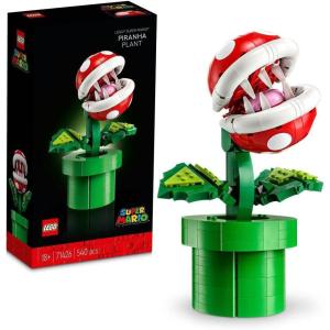 image:imageLEGO Super Mario Piranha Plant Building Sets for Adults  Mario Collectible for Men amp Women Ages 18 Years  Gift for Birthdays  Bedroom Home Office or Book Shelf Decor  71426Multicoloured