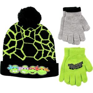 image:imageNintendo Boys Winter Hat and Gloves Set Ages 414 YearsTmnt