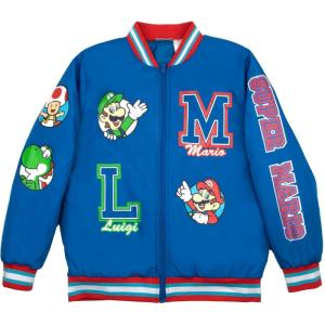 image:imageNintendo Super Mario Bomber Jacket for BoysBros Blue