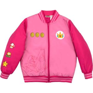 image:imageNintendo Super Mario Bomber Jacket for GirlsPeach Pink