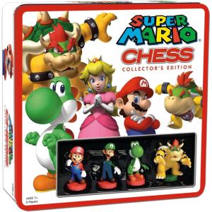 image:imageSuper Mario Chess Set 32 Custom Sculpt Game Pieces Including Iconic Characters Mario Luigi Peach Toad Bowser Super Mario Themed Chess Game