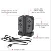 image:imagePowerA Controller Charging Base for Nintendo Switch Black Wireless Controller charging Charge rechargeable battery Nintendo Switch JoyCon Charging PowerA Wireless ChargingJoyCon Charging Dock