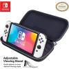 image:imageRDS  Officially Licensed Nintendo Switch Deluxe OLED Nintendo Switch amp Switch Lite Game Traveler Case  Purple Ballistic Nylon Viewing Stand amp Bonus Game Cases 1 Selling Case in USABLUE