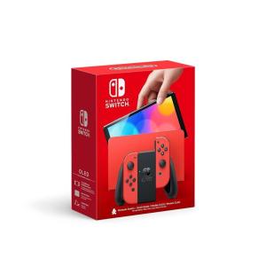 image:imageNintendo Switch  OLED Model wWhite JoyConMario Red Edition