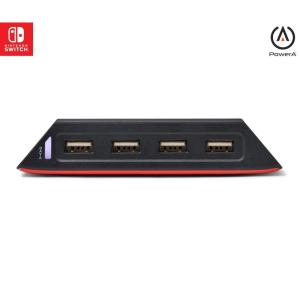 image:imagePowerA Controller Charging Base for Nintendo Switch Black Wireless Controller charging Charge rechargeable battery Nintendo Switch JoyCon Charging PowerA Wireless ChargingUSB Hub