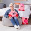 image:imageClub MocchiMocchi Kirby Dream Buffet Plush  15Inch Super Soft Squishy Kirby Plushie  Officially Licensed Collectible  Valentines Day Gift for Gamers  Ages 3Inhaling Kirby