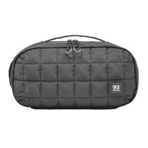 image:imageHORI Puff Pouch Black Carrying Pouch for Nintendo Switch 2  Officially Licensed by Nintendo