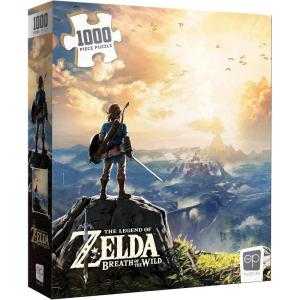 image:imageThe Legend of Zelda Breath of the Wild 1000 Piece Jigsaw Puzzle Collectible Puzzle Featuring Link from The Legend of Zelda Video Game Officially Licensed Nintendo Merchandise