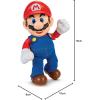 image:imageSuper Mario ItsA Me Mario Collectible Action Figure Talking Posable Mario Figure 30 Phrases and Game Sounds  12 Inches Tall